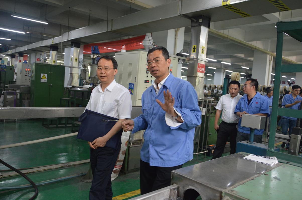 市委财经办和市工业经济发展研究中心领导到成都乐竞平台_乐竞（中国）集团调研