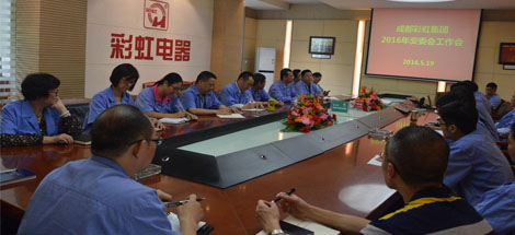 成都乐竞平台_乐竞（中国）集团召开2016年度安委会工作会