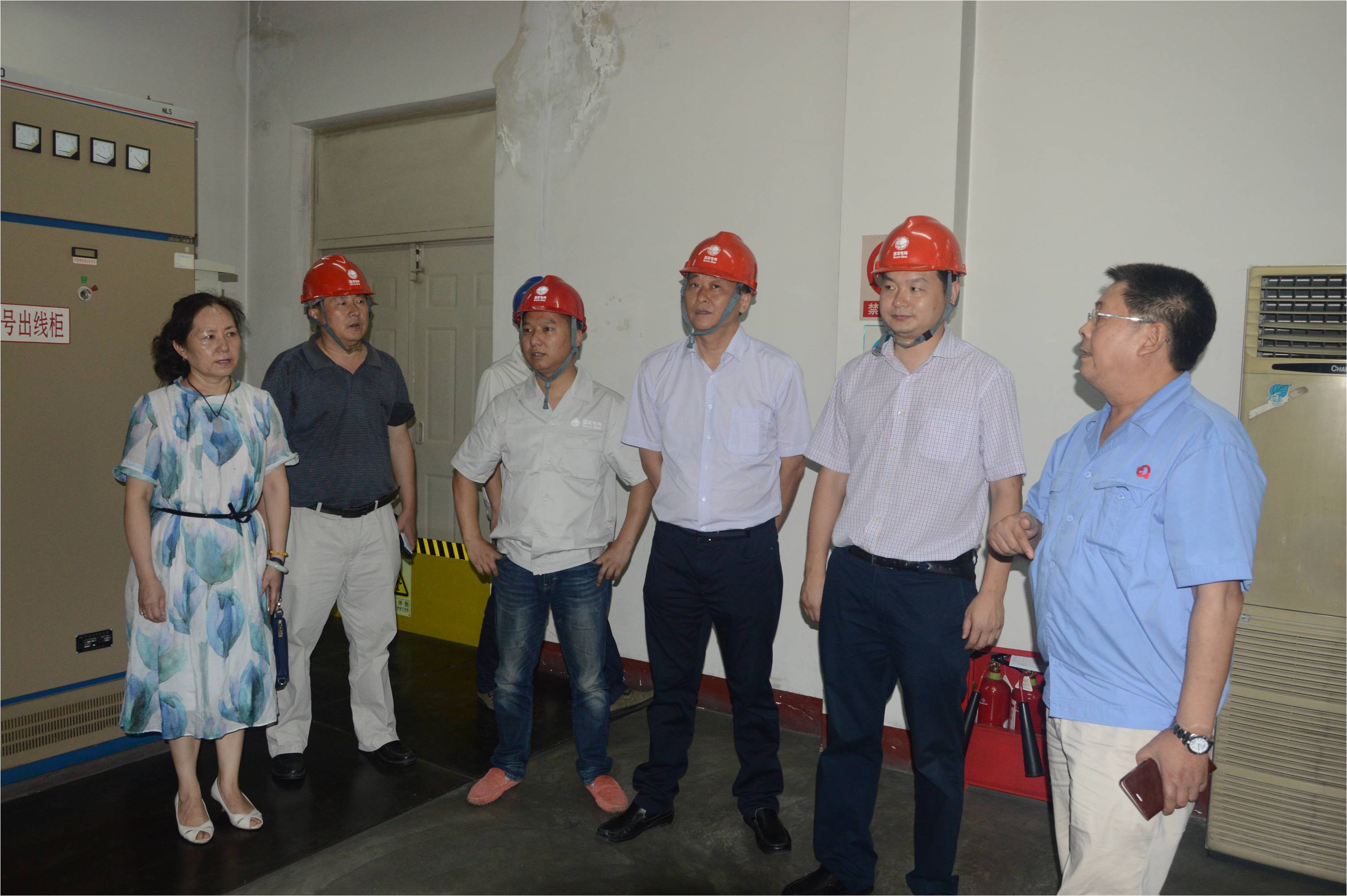 省、市、区供电局领导一行8人就用电情况对乐竞平台_乐竞（中国）集团进行暗访检查