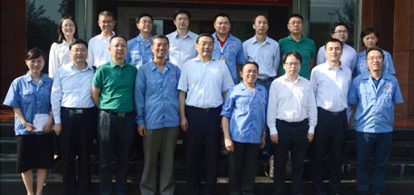 国家标准委员会领导到成都乐竞平台_乐竞（中国）集团调研