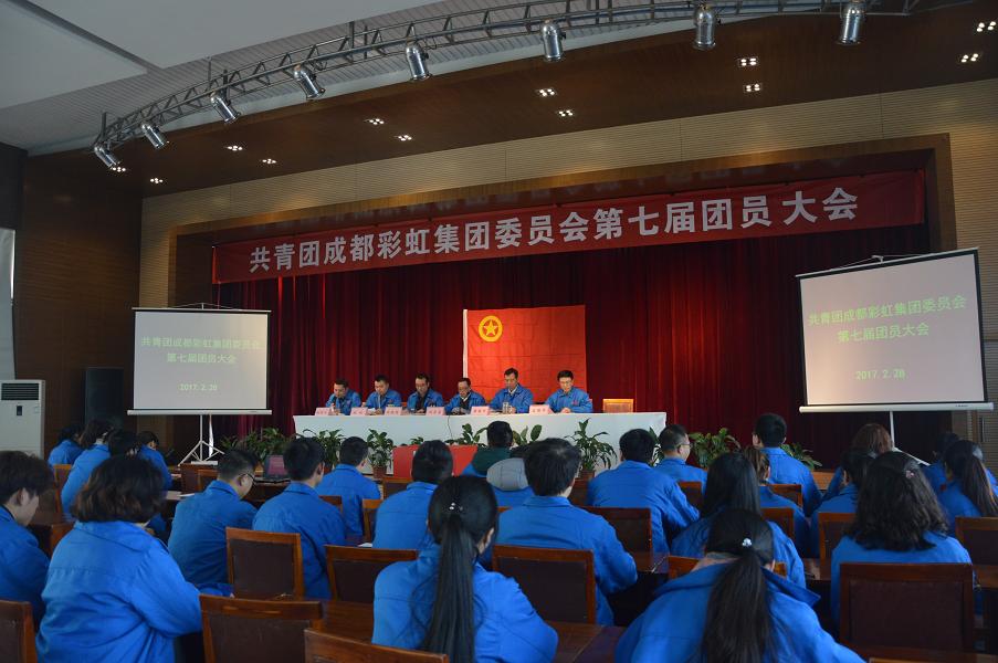 共青团成都乐竞平台_乐竞（中国）集团委员会第七届团员大会顺利召开