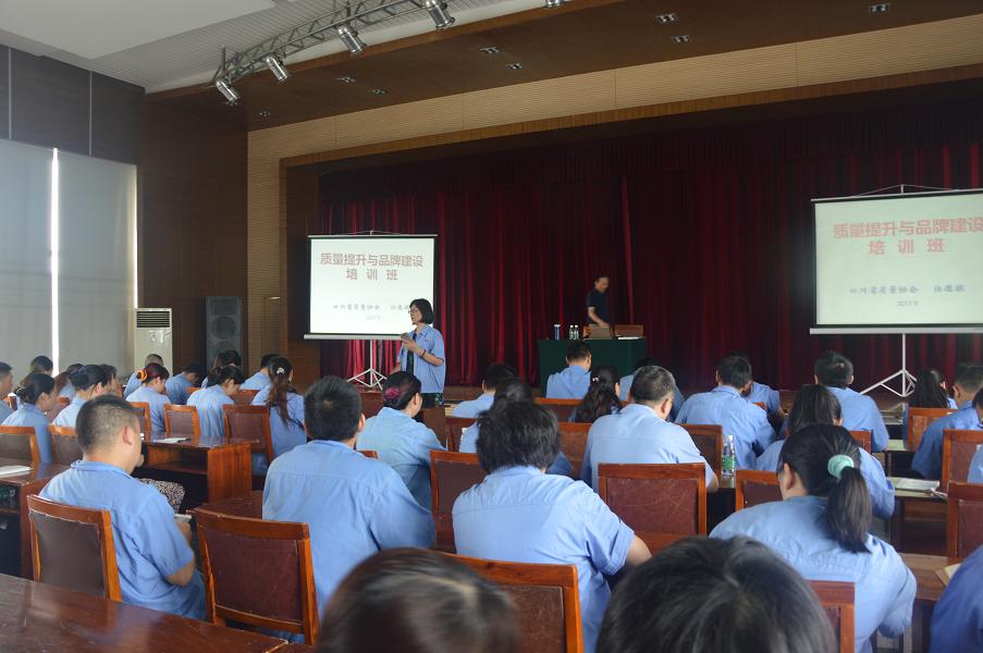 成都乐竞平台_乐竞（中国）集团开展质量提升与品牌建设培训