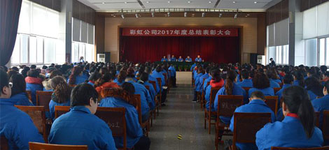 成都乐竞平台_乐竞（中国）集团召开2017年度总结表彰大会