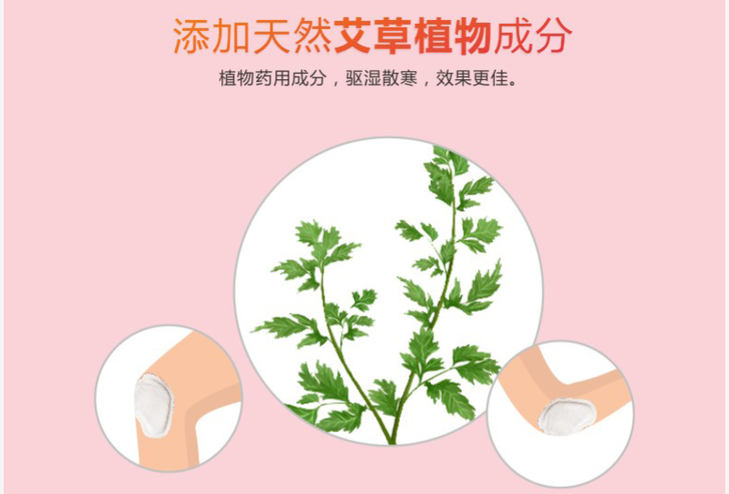 乐竞平台_乐竞（中国）暖膝贴添加天然艾草植物成分