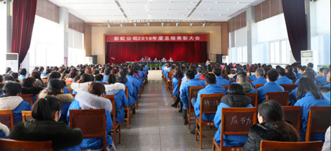 成都乐竞平台_乐竞（中国）集团召开2018年度总结表彰大会