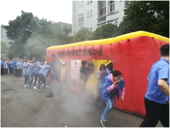 成都乐竞平台_乐竞（中国）集团2019年度消防安全知识培训及演练