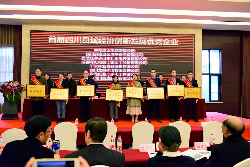 成都乐竞平台_乐竞（中国）集团荣获首届四川县域经济创新发展优秀企业称号
