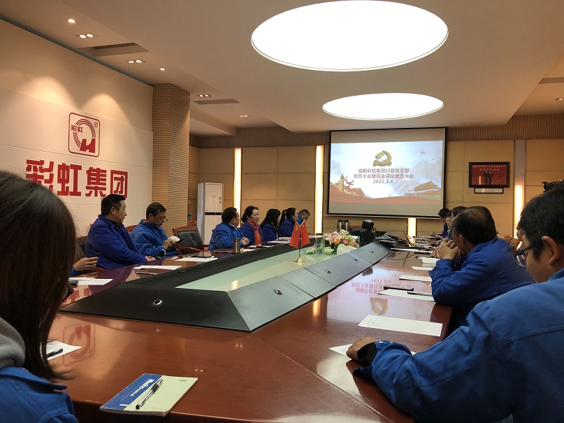成都乐竞平台_乐竞（中国）集团行政党支部党员大会暨民主评议党员大会